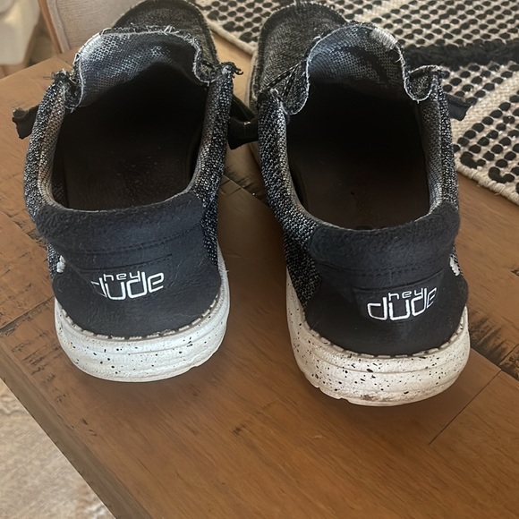 Men’s Hey Dude Sz 13 in Black - Picture 2 of 4